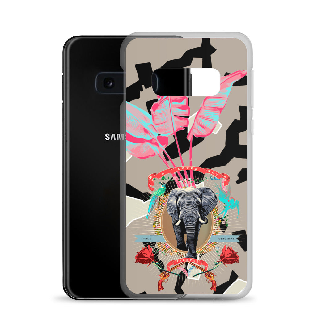ELEFANTE, ROSES & GUNS SAMSUNG CASE