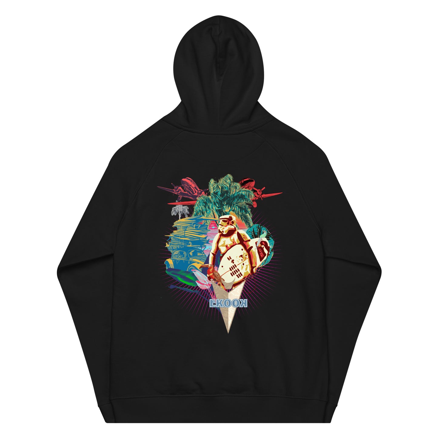 GALAXY SURFING HOODIE