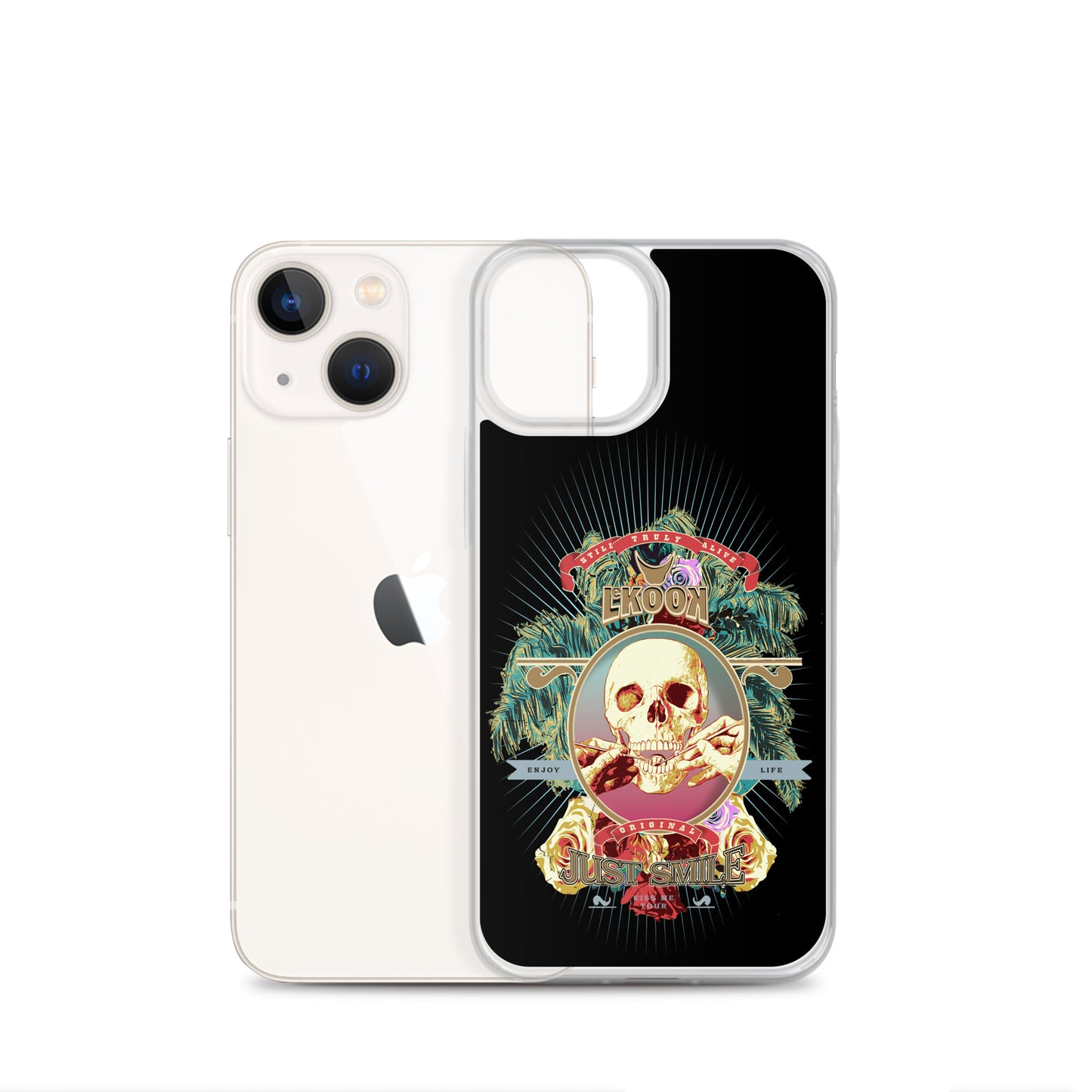 JUST SMILE IPHONE CASE