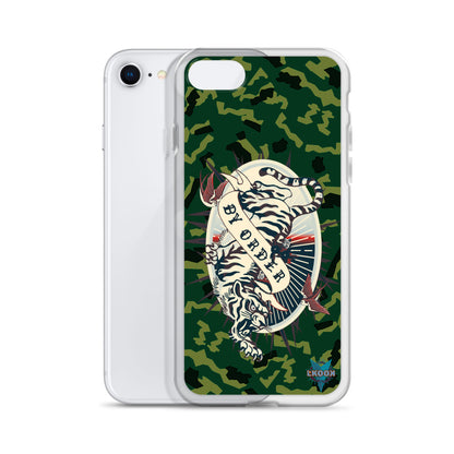 BY ORDER GREEN TIGER IPHONE CASE
