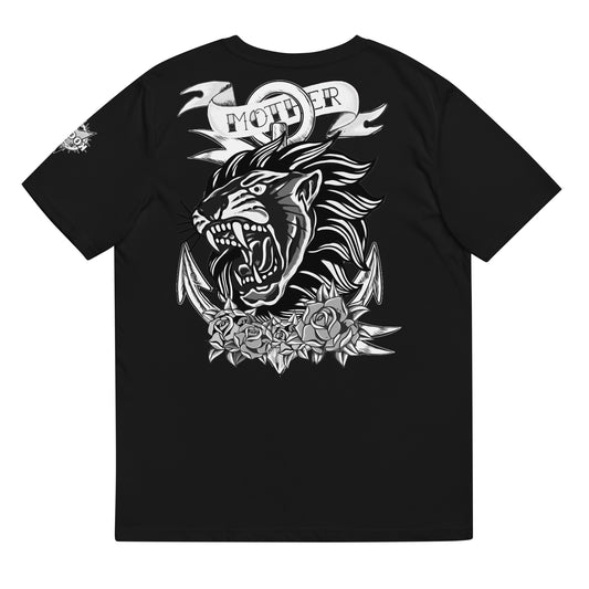 MOTHER LION & ROSES B&W TEE